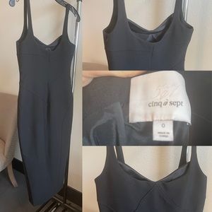 REVOLVE Cinq a Sept black Dress SIZE 0